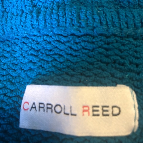 Carol Reed. Ladies M teal sweater - Picture 5 of 6